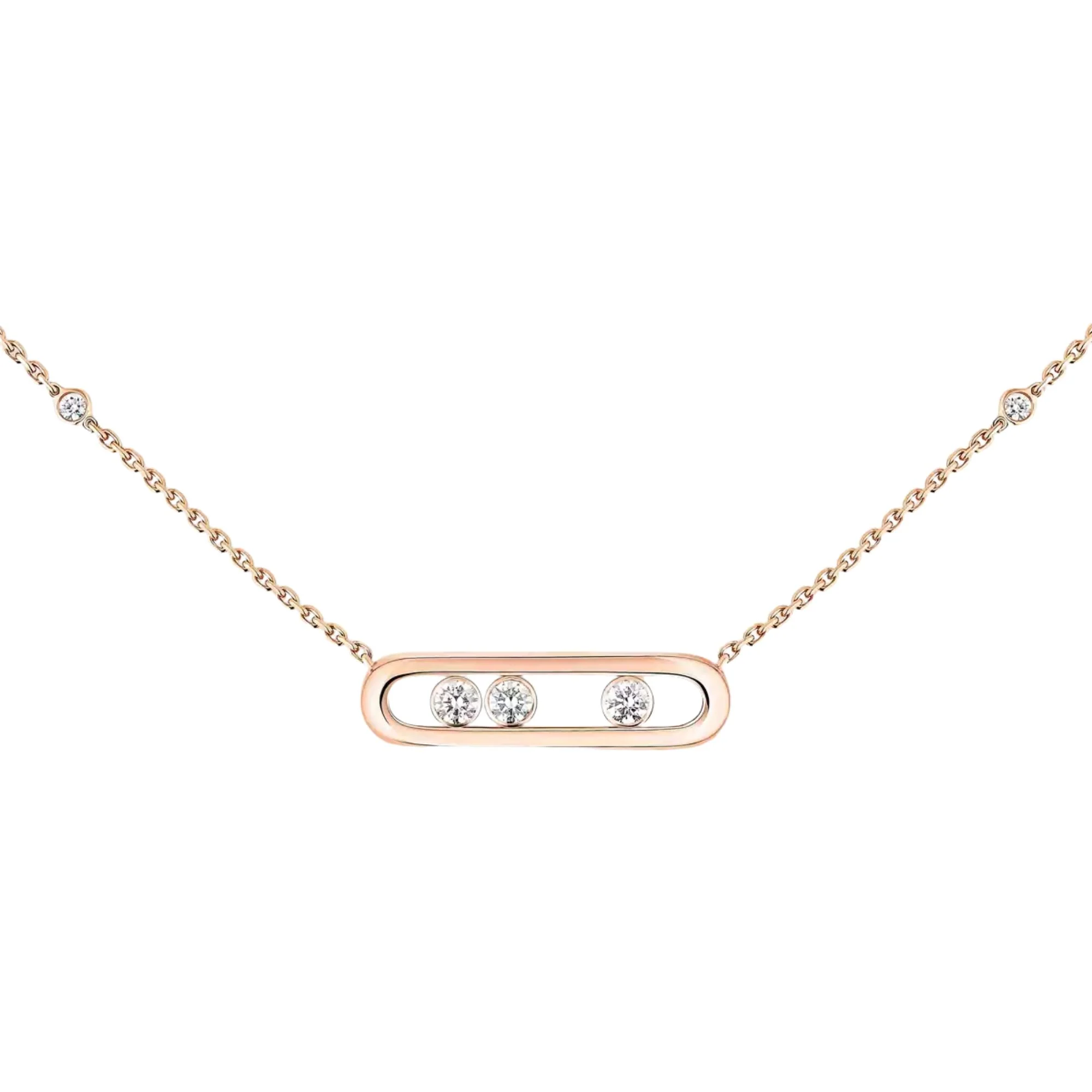 Baby Move Diamond Necklace - Image 7